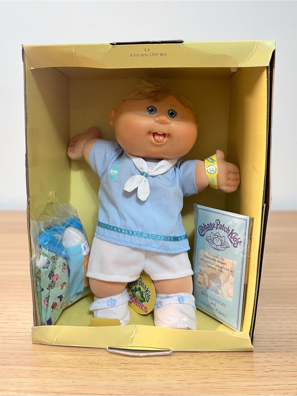 Cabbage, patch kid, doll